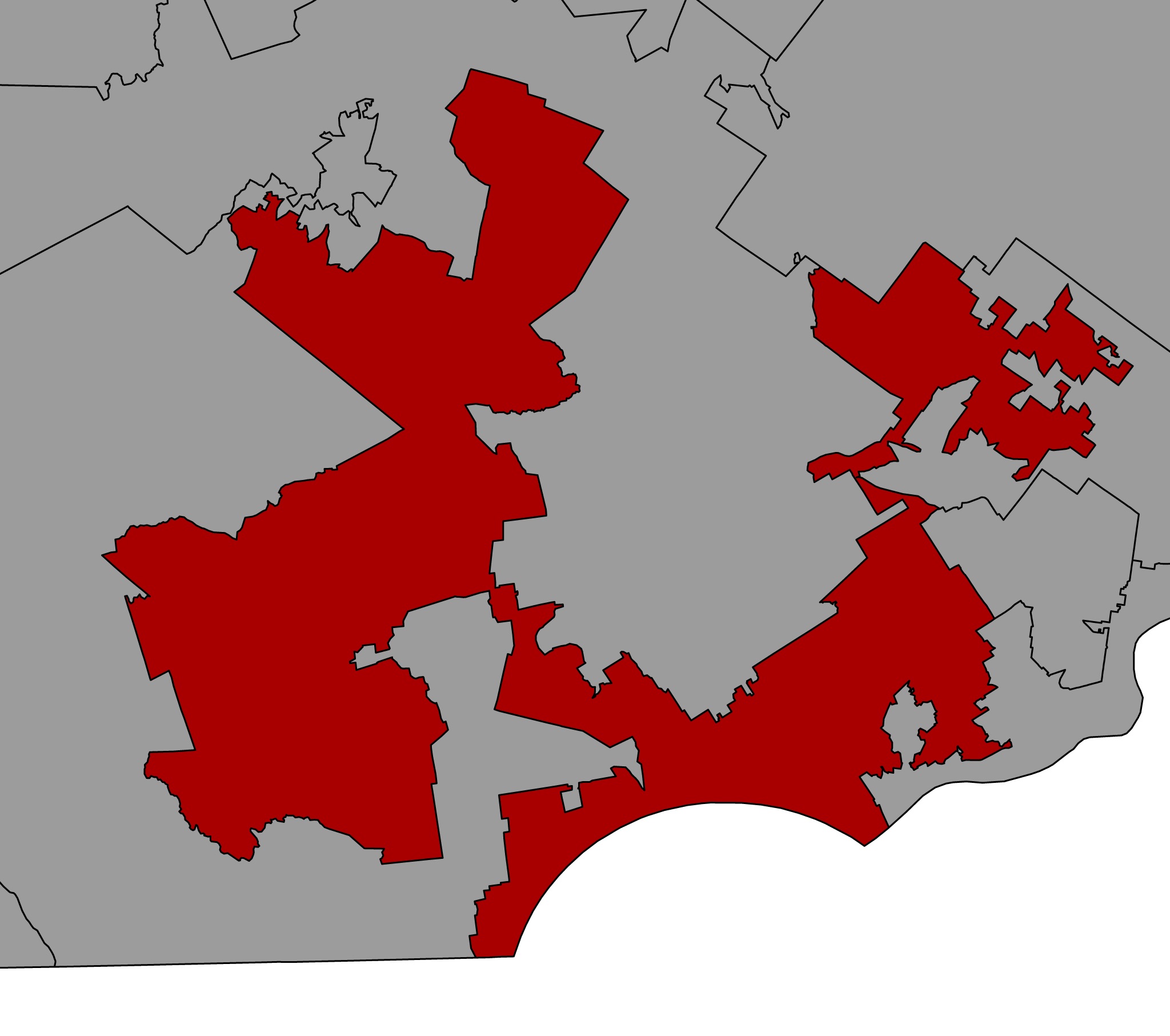 A close up of a map