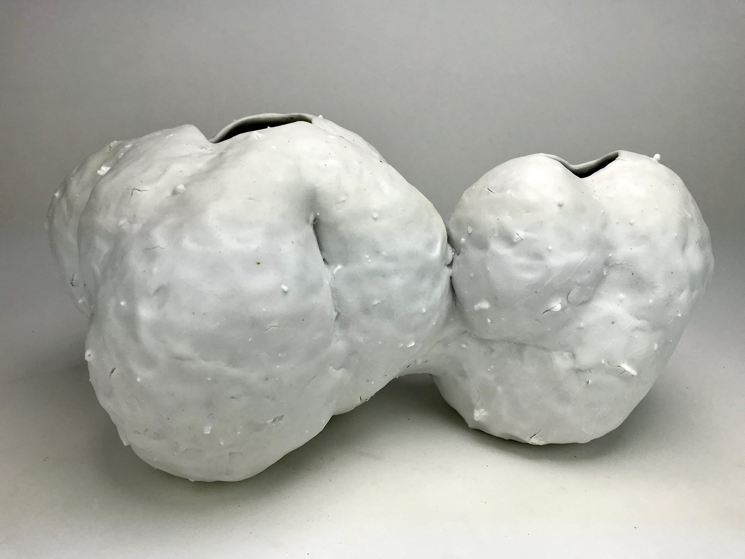 A close up of a doughnut