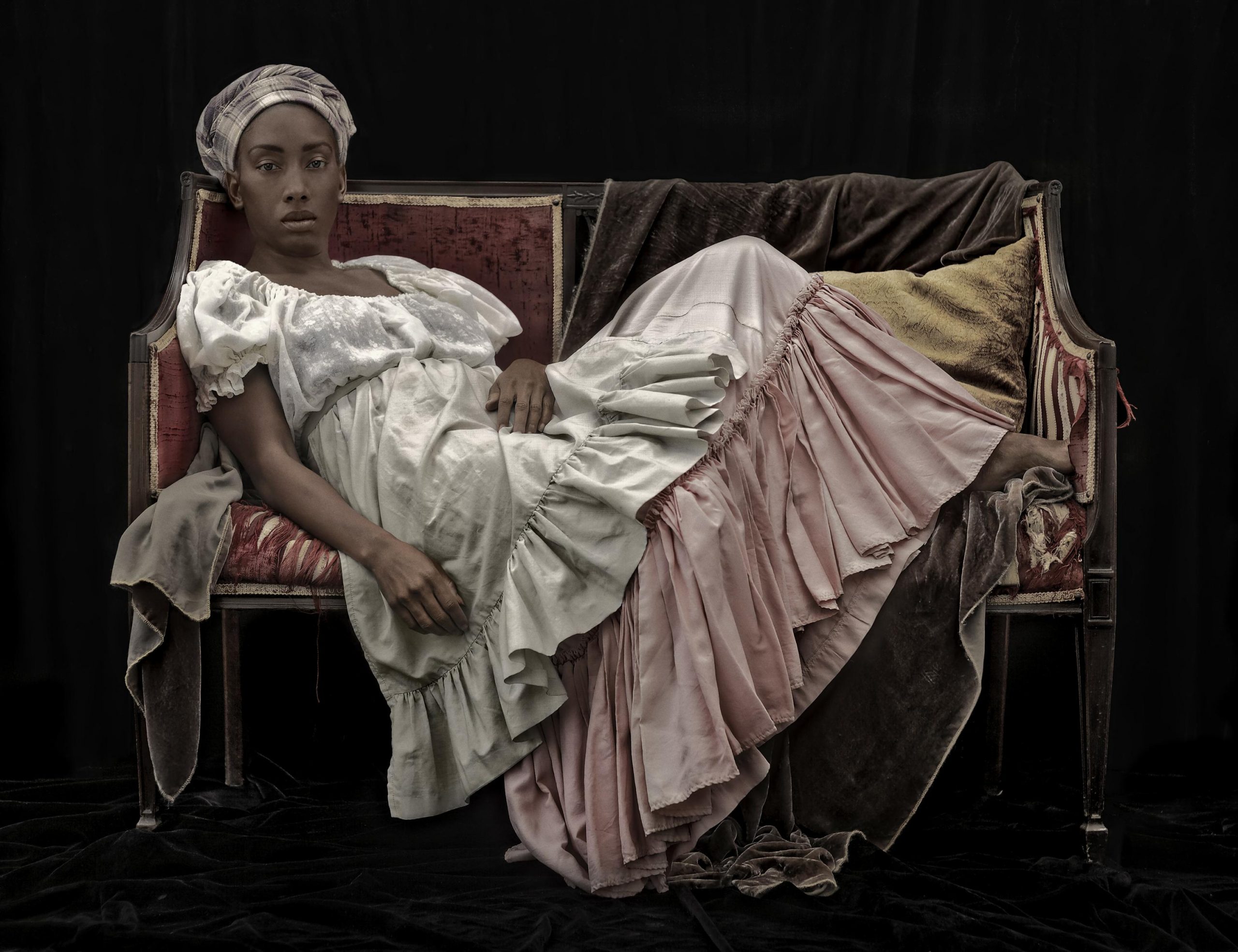 A person wearing a dress